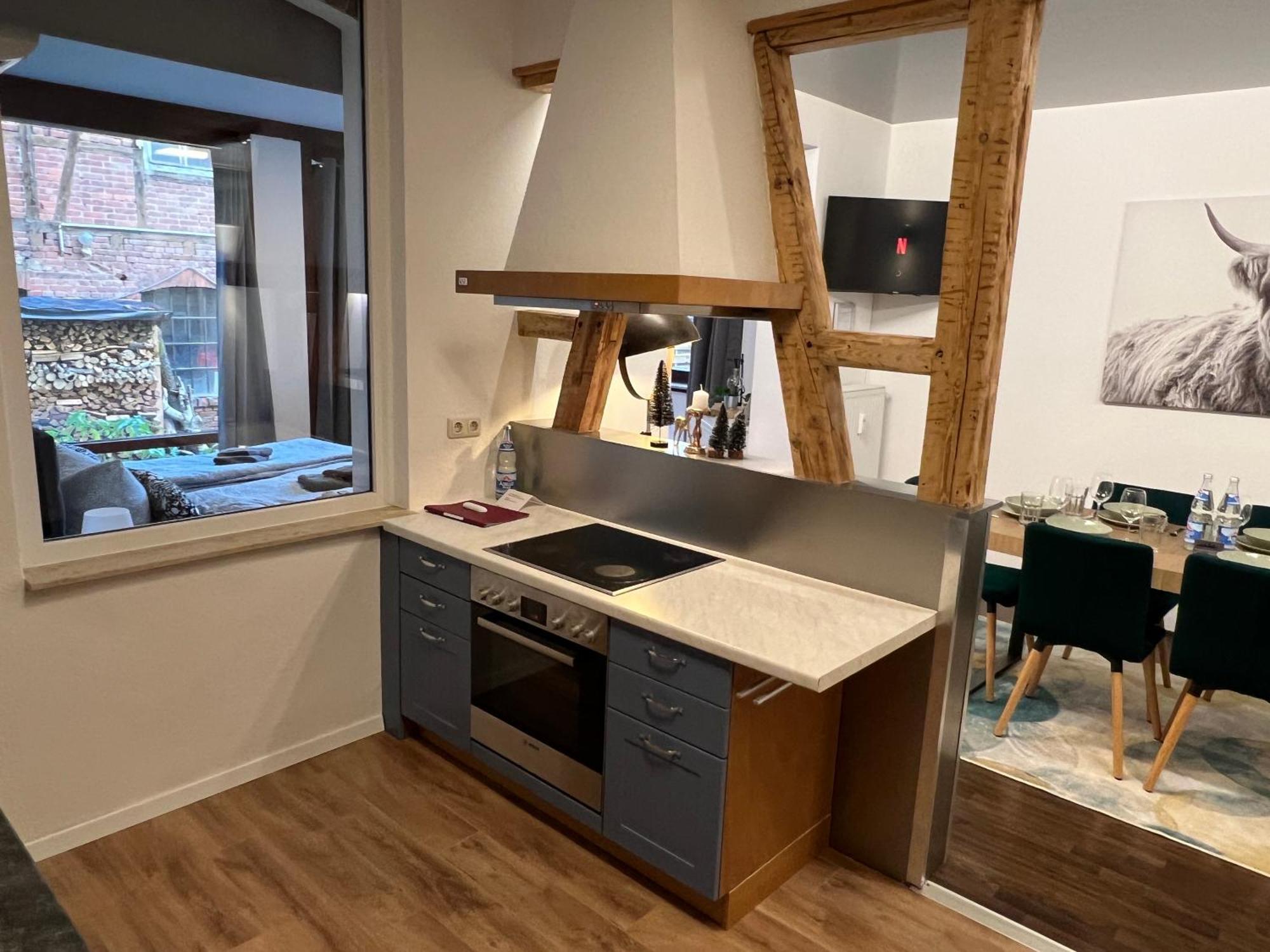Apartment Humboldt 3 Schlafzimmer,Wifi, Netflix Parken, Terrasse, Klimatisiert, Naehe Zentrum Jena Exteriér fotografie