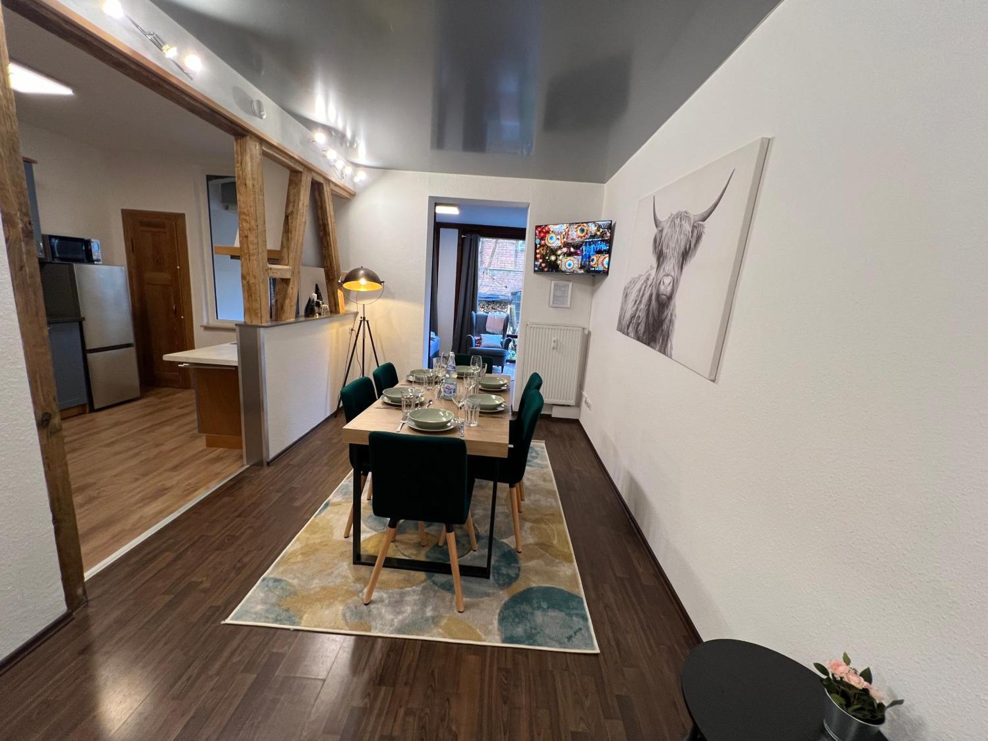 Apartment Humboldt 3 Schlafzimmer,Wifi, Netflix Parken, Terrasse, Klimatisiert, Naehe Zentrum Jena Exteriér fotografie