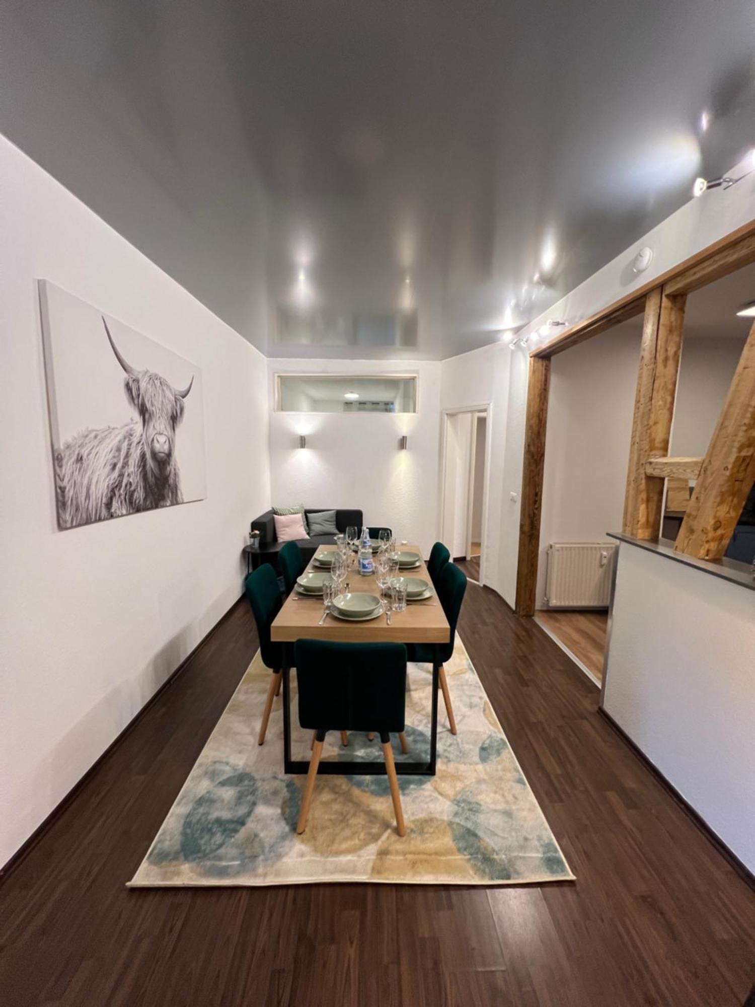 Apartment Humboldt 3 Schlafzimmer,Wifi, Netflix Parken, Terrasse, Klimatisiert, Naehe Zentrum Jena Exteriér fotografie