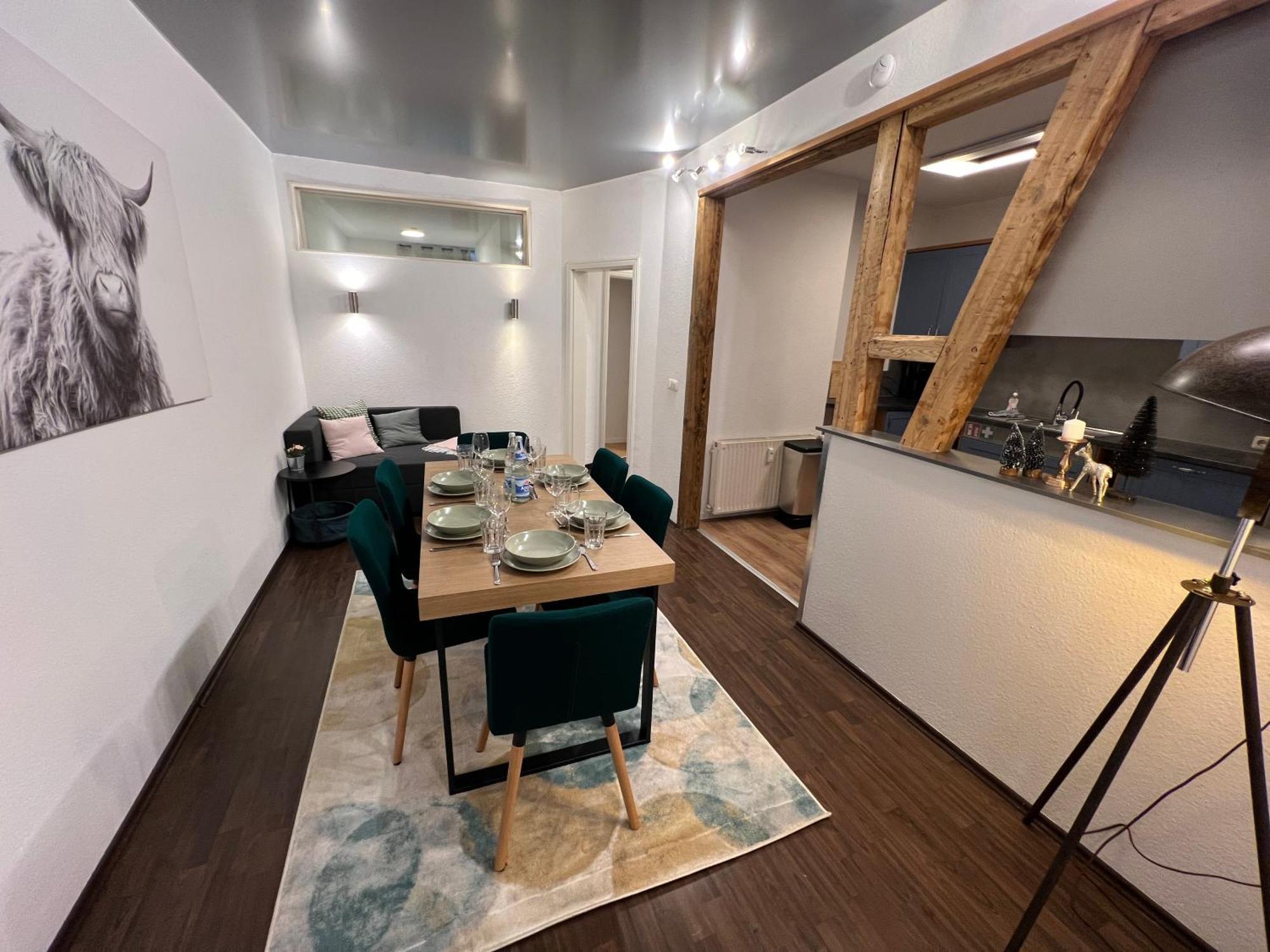 Apartment Humboldt 3 Schlafzimmer,Wifi, Netflix Parken, Terrasse, Klimatisiert, Naehe Zentrum Jena Exteriér fotografie